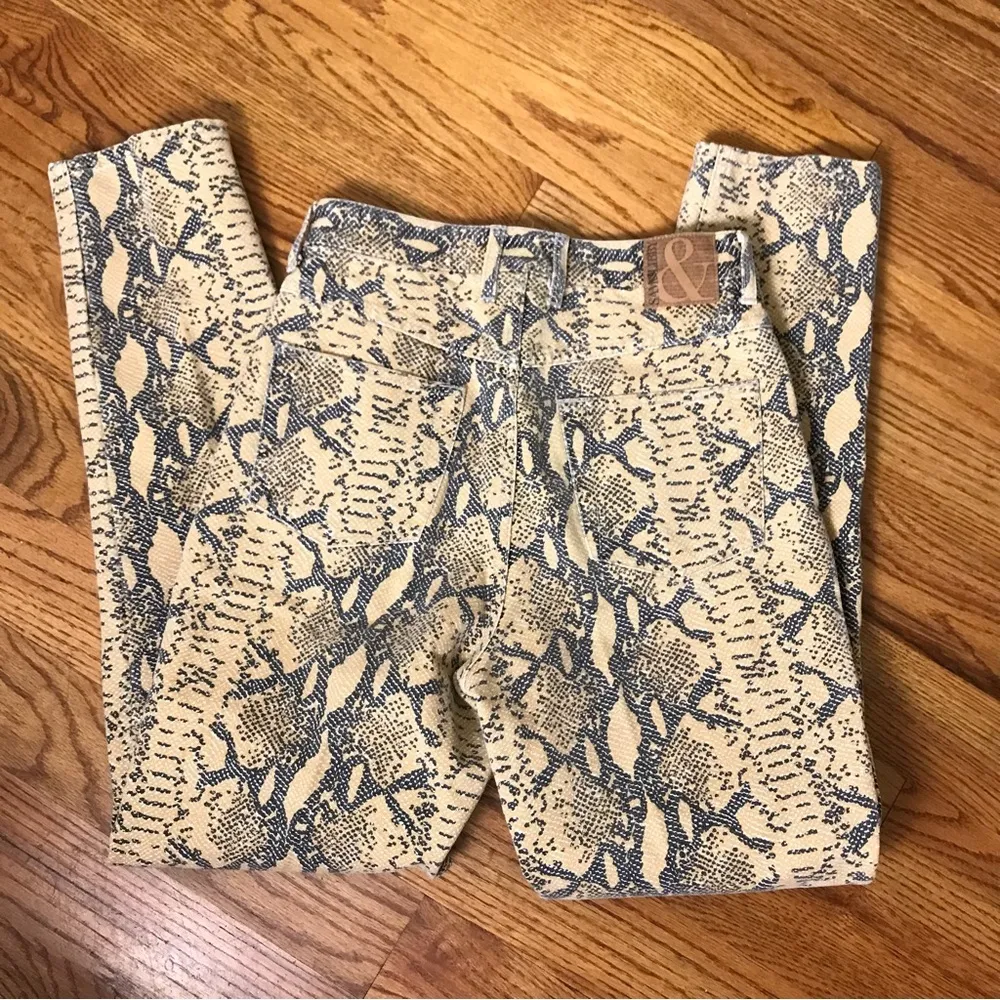 Sam & Libby Snake Print Jeans - Image 6