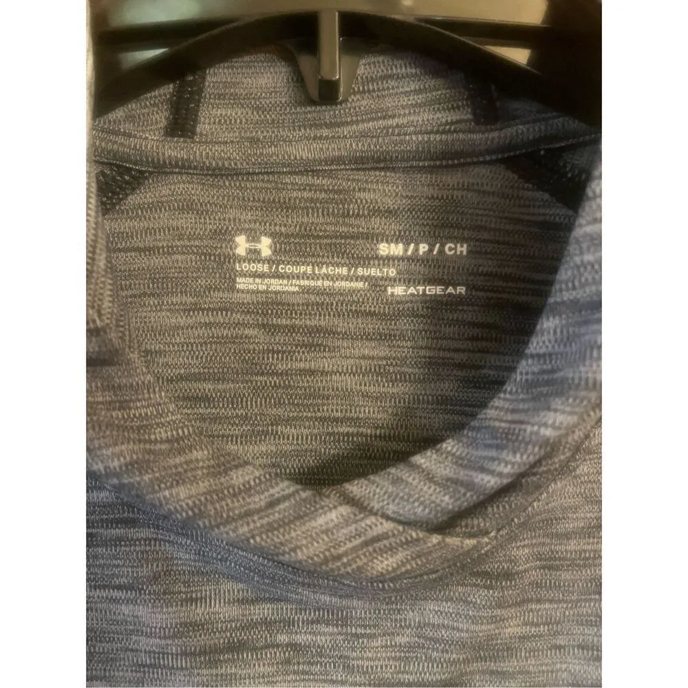 Under Armour Heat Gear Loose Fit Long Sleeve Top size Small gray (4157) - Image 3