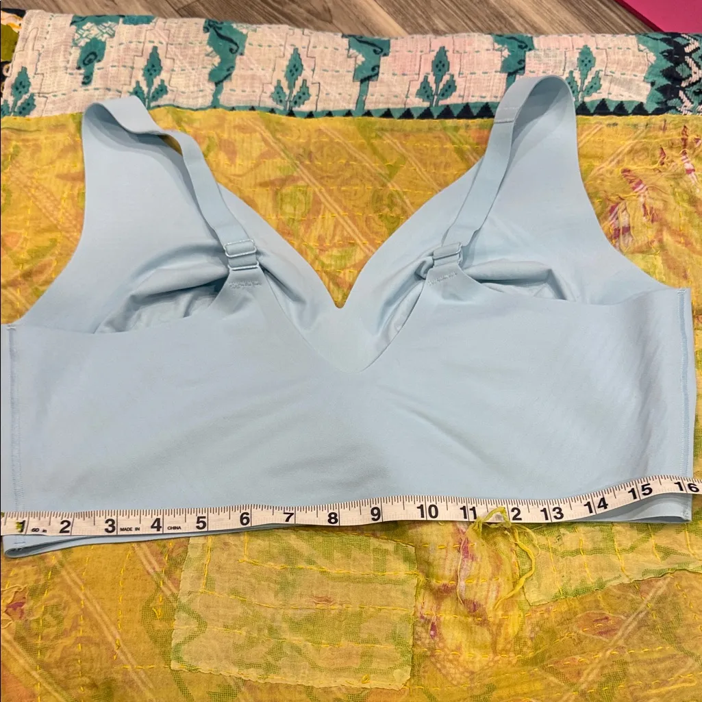 Auden Sky Blue Seamless Bra XXL - Image 3