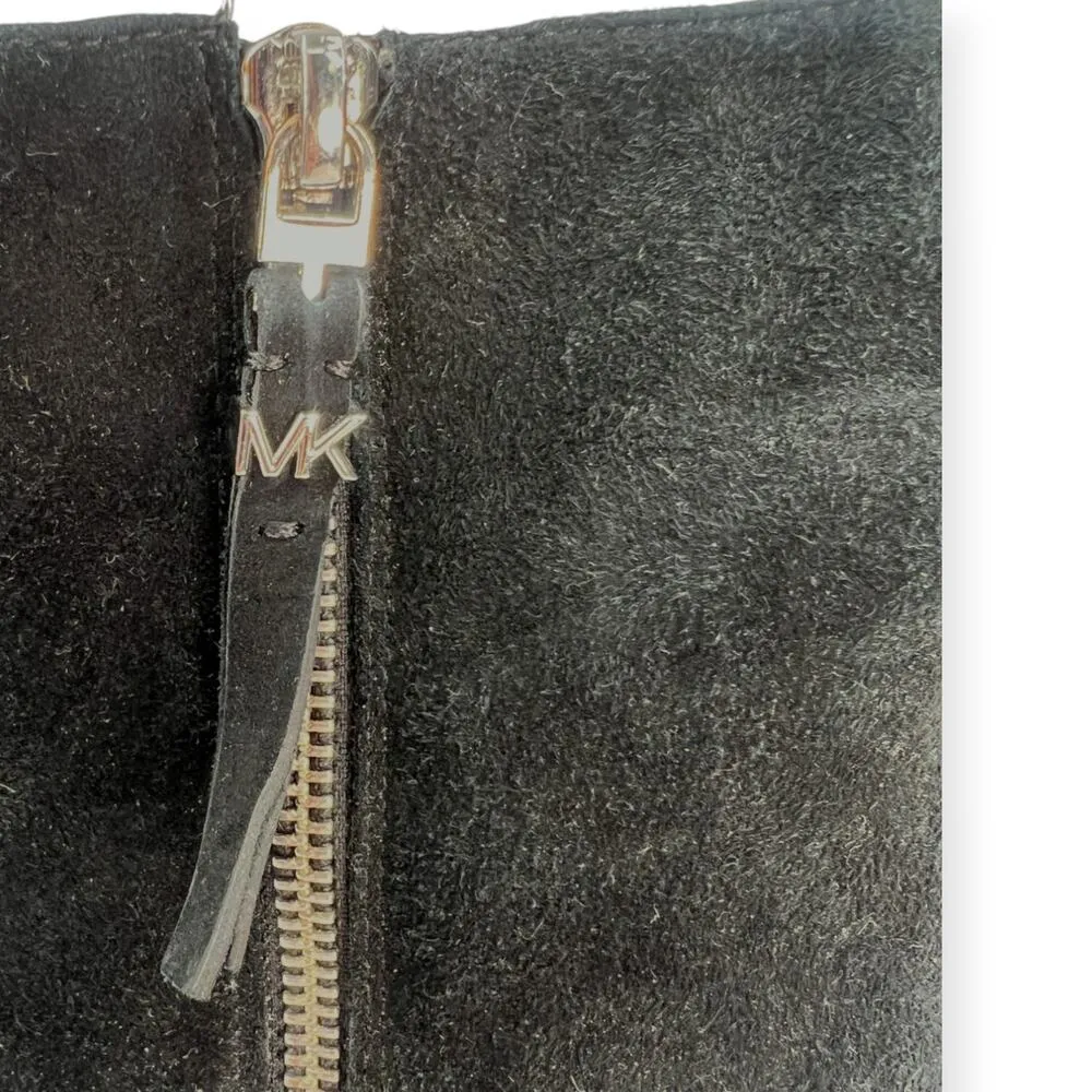 MICHAEL Michael Kors | 9 |Women's Dawson Leather Pointed Toe Ankle Bootie Boots - Image 8