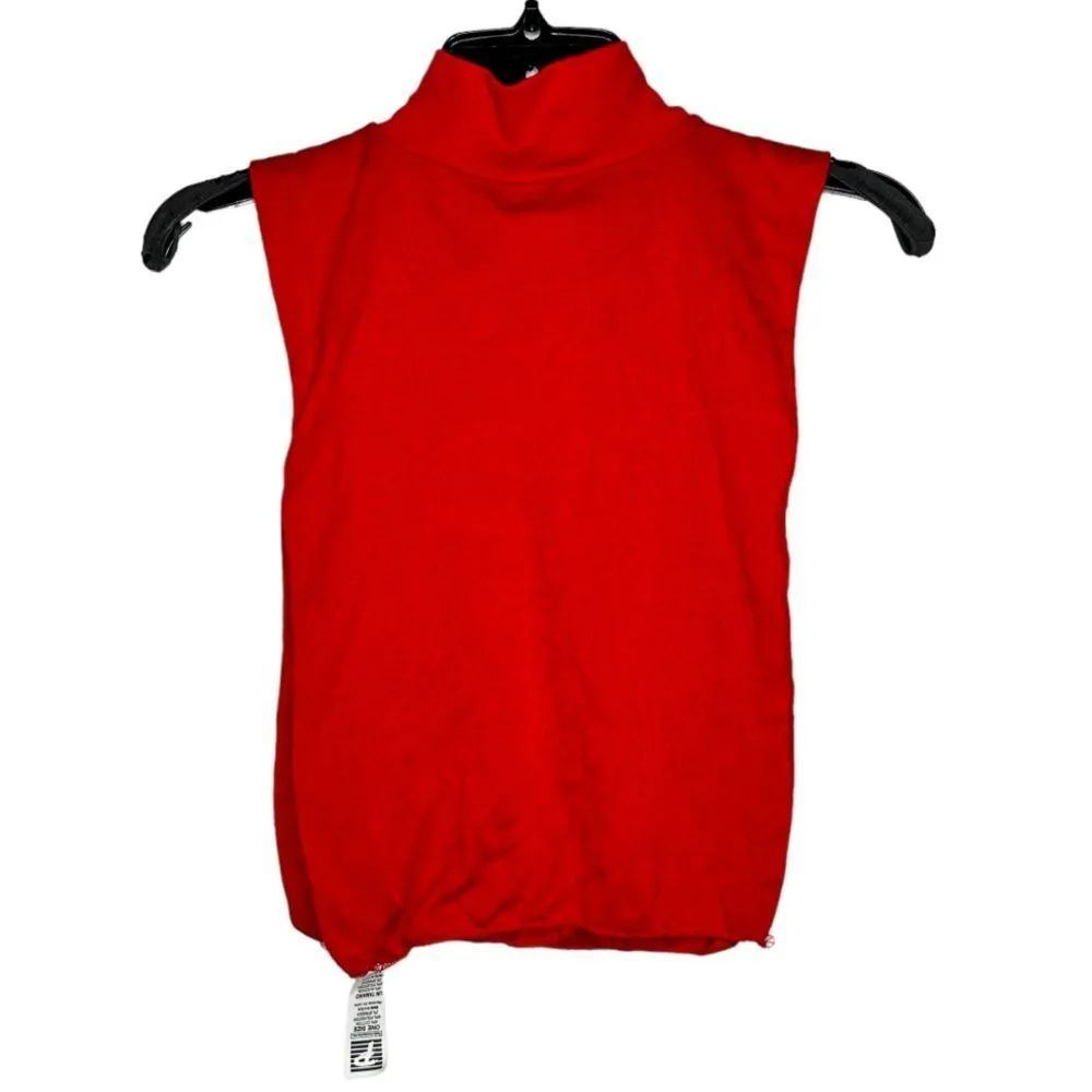 Vintage Paris‎ Accessories Red Dickie Size undefined - Image 3