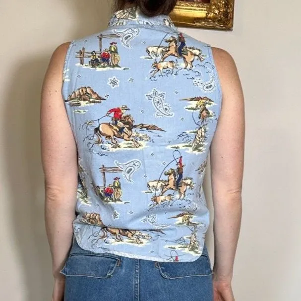 Super Cool Western Cowboy Button - Image 2