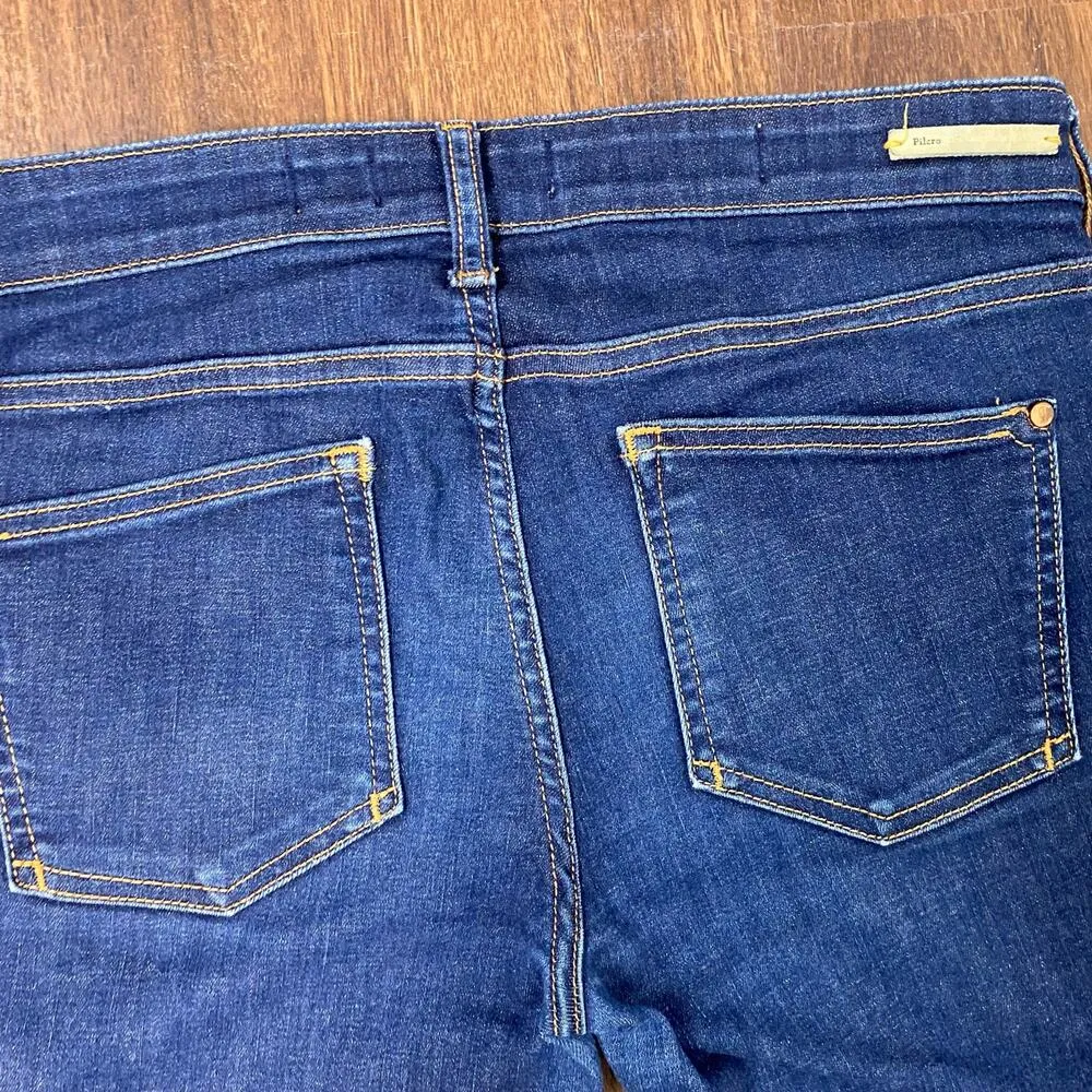 Anthropologie Pilcro and the Letterpress Serif Queen Bee Skinny Jeans Size 28 6 - Image 6