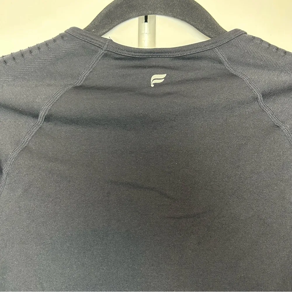 Fabletics Sync Seamless Long Sleeve Top in Black - Image 7