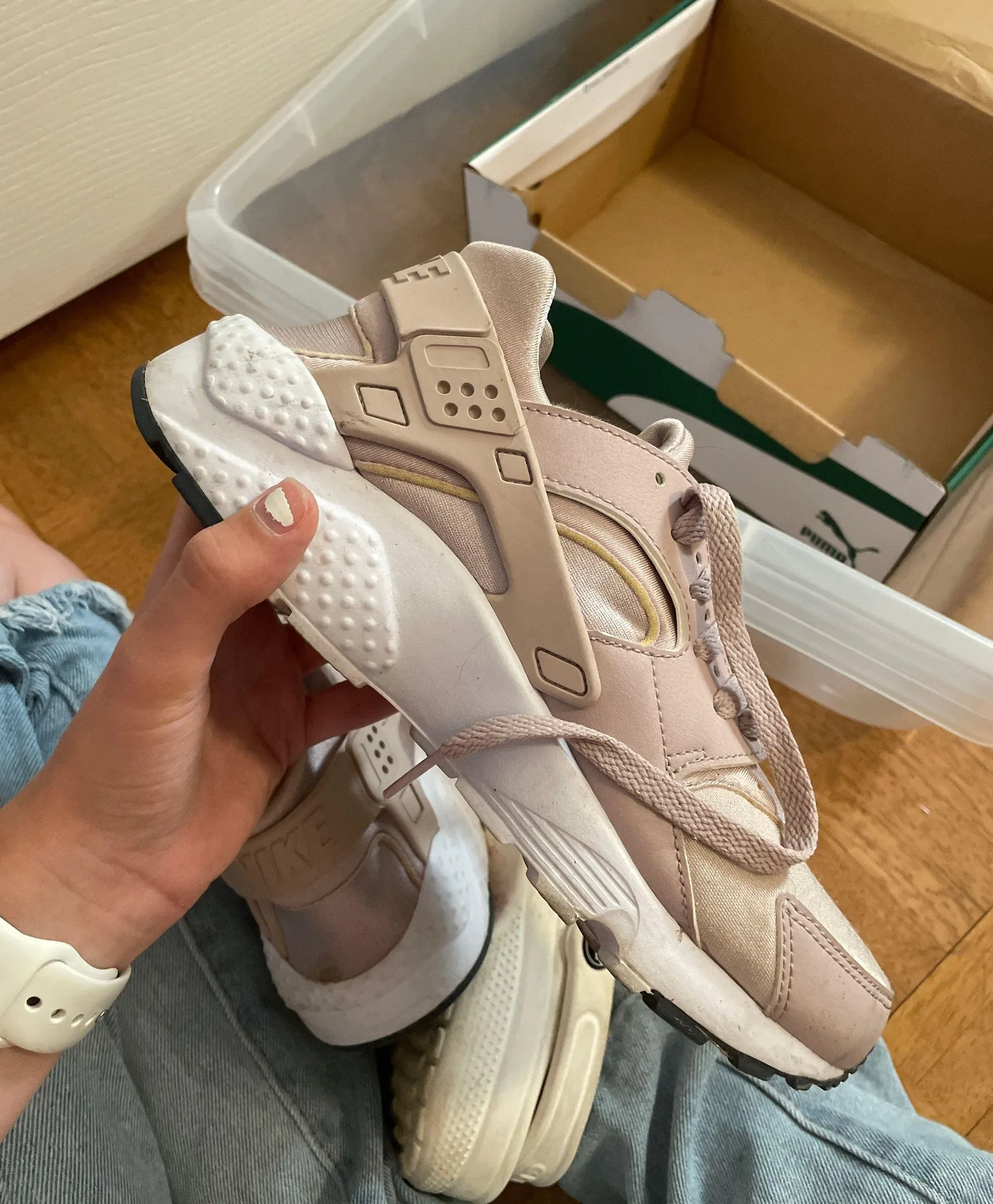 Nike Purple Huarache - Image 4