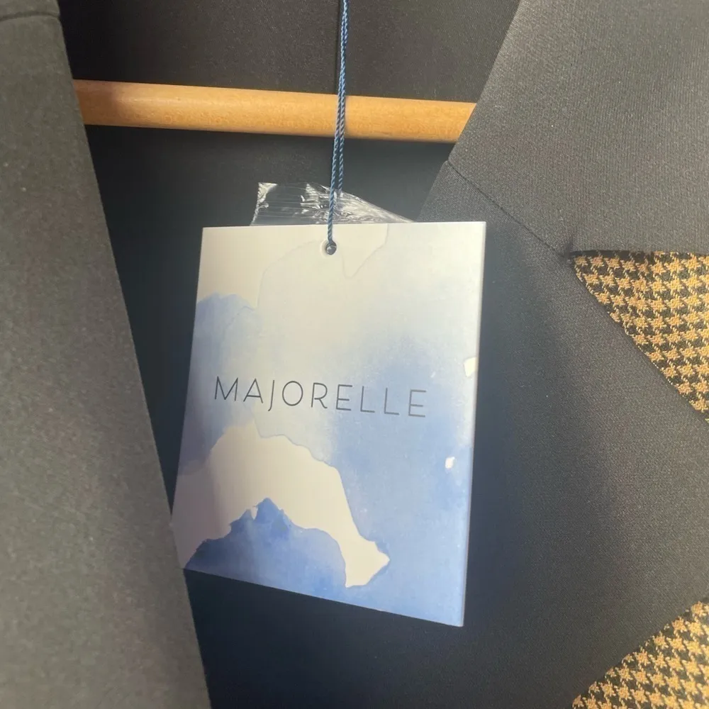 NWT Majorelle Ariana Blazer in Black & Copper Size Medium‎ - Image 5