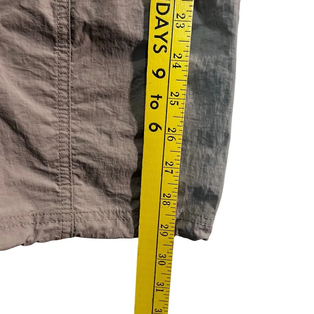 Love Tree Parachute Pants Gray Size Large Elastic Waistband Ripcord NWT - Image 4