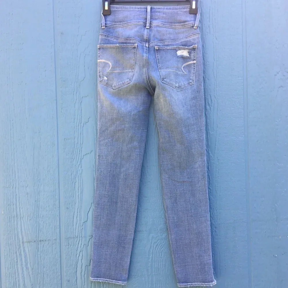 American Eagle Outfitters 360 Super Stretch High Rise Jeggings Women’s Size 0 - Image 4