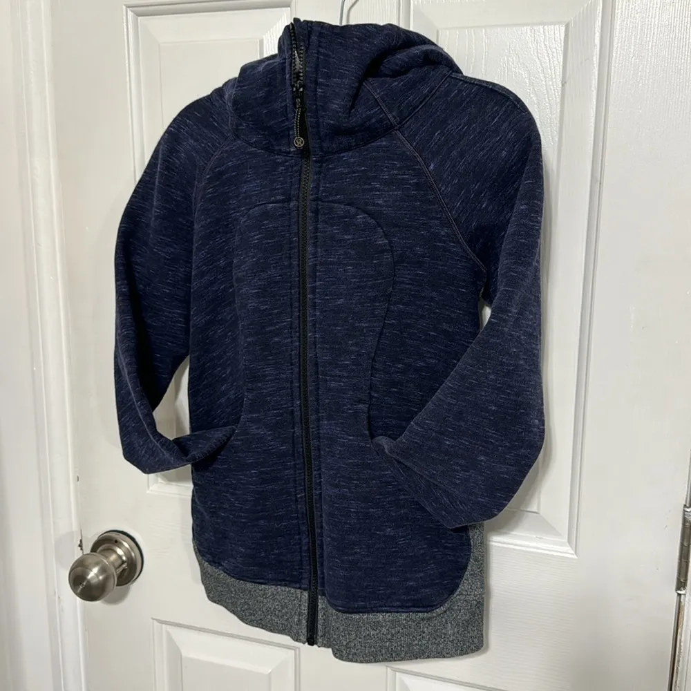 Scuba Hoodie III Heathered Marled Black Grape / Black SIZE 4 - Image 9