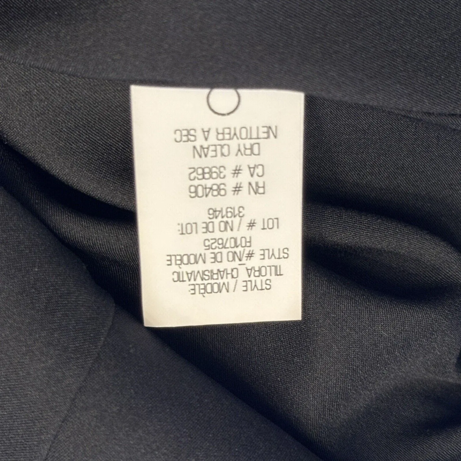 Theory Dress Womens 8‎ Black Fit & Flare Skater Office Neutral Basic Minimalist - Image 5