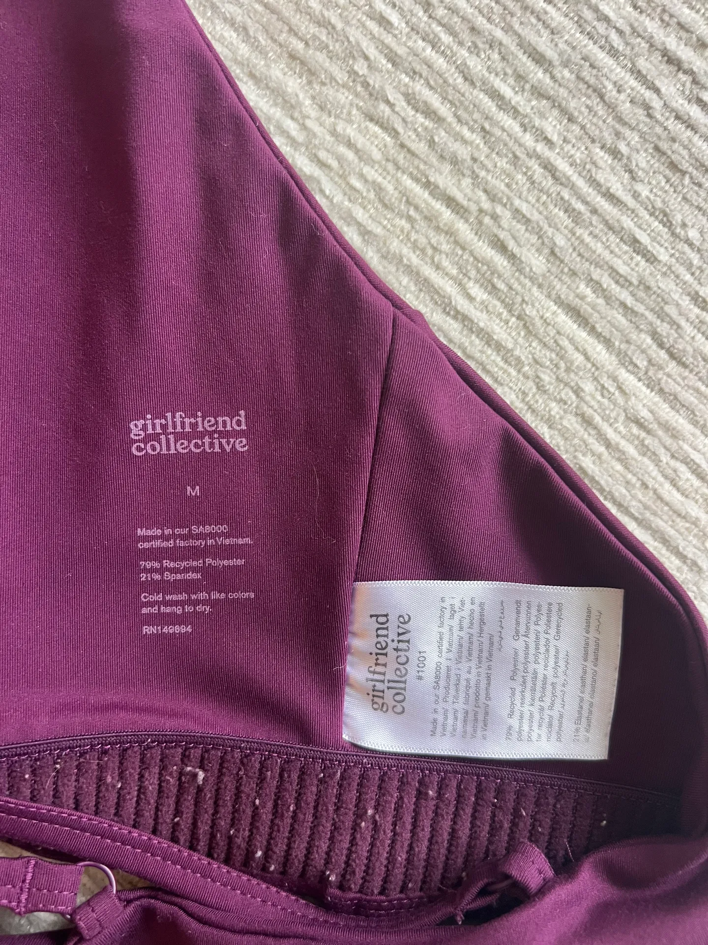 Plum Biker Shorts Set - Image 6