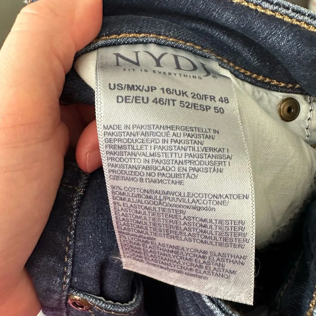 NYDJ Not Your Daughters Jeans Women’s 16 Lift Tuck Sheri Slim Jeans - Image 7