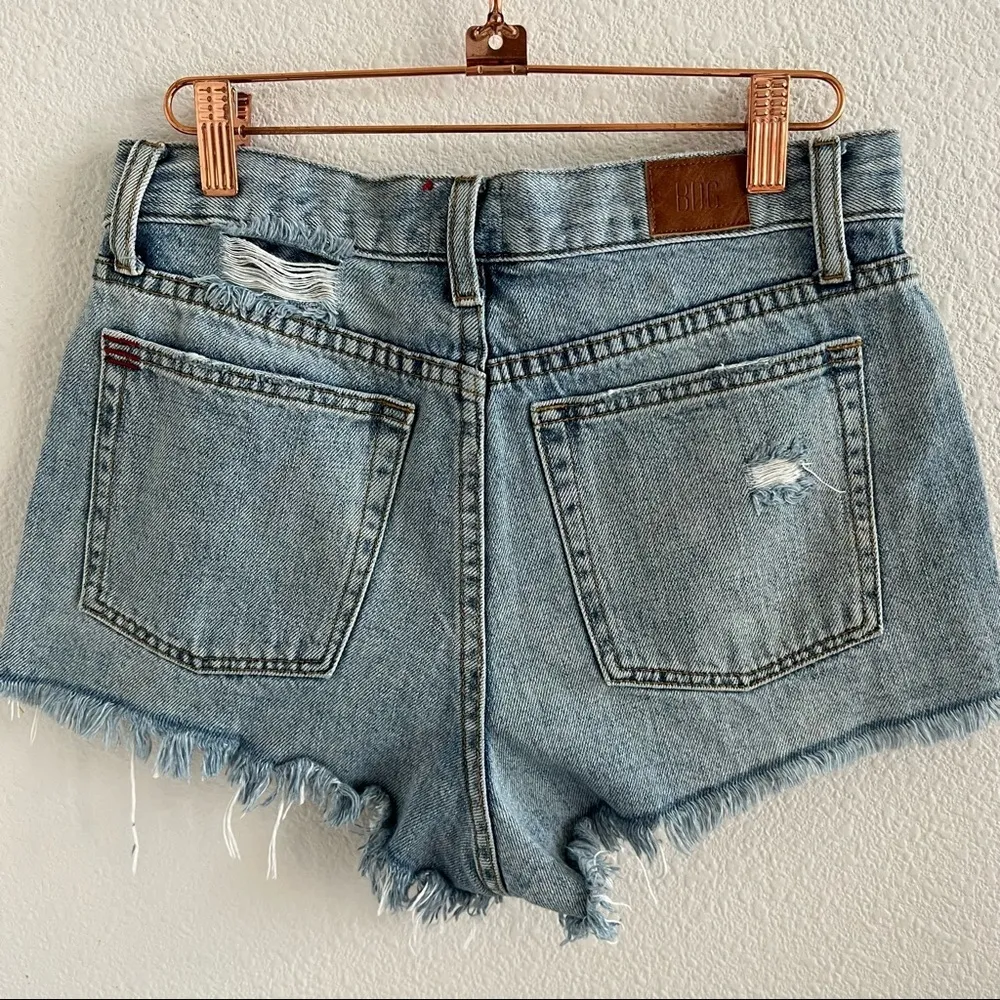 Urban Outfitters BDG Girlfriend High Rise Denim Distressed Jean Shorts 27 - Image 2