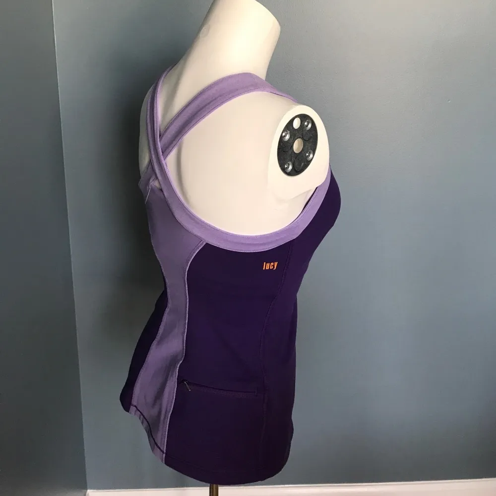 Lucy purple violet lilac power max tank size small - Image 3