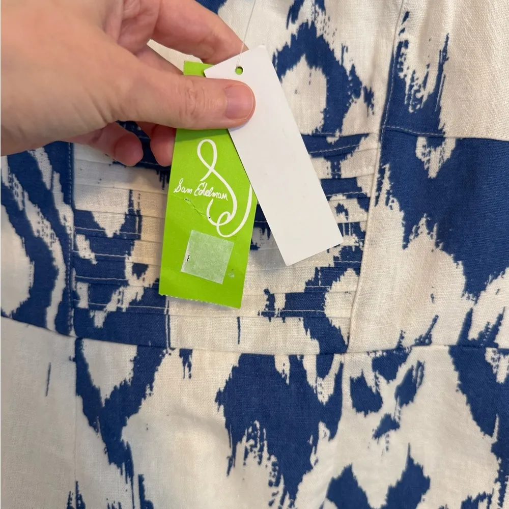 SAM EDELMAN Tinsely Pleated Mini Dress Size Small NWT - Image 6