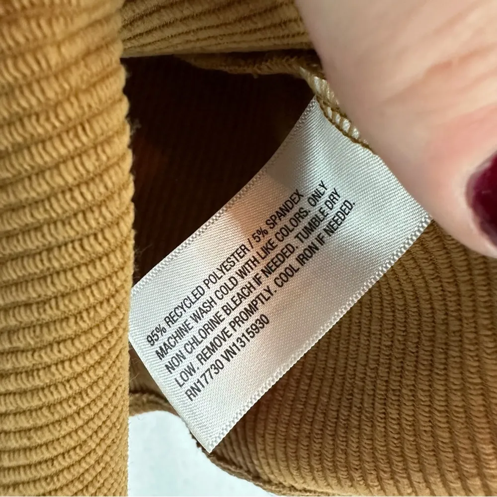 Wild Fable Tank Bodysuit Ribbed Thong Womens 2XL Brown - Image 6