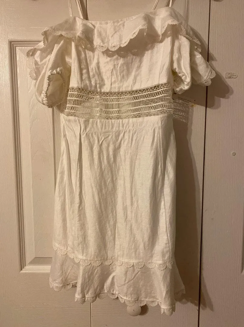 White Graduation Dress - Image 2