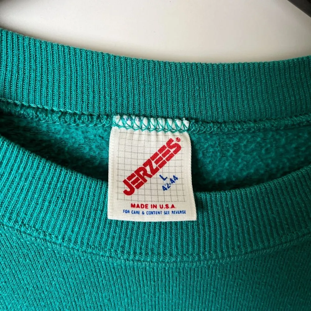 Vintage 90s Smoky Mountains Jerzees USA Sweatshirt M Unisex Fit - Image 4