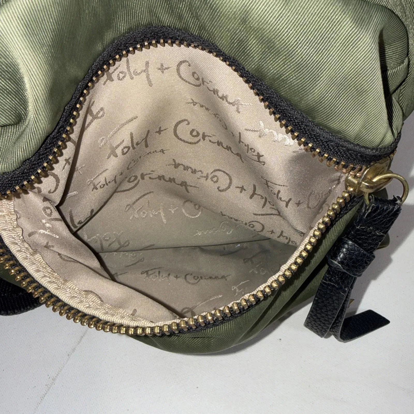 Foley Corinna Fusion Nylon Desert Green Gorpcore Boho Travel Sml Mini Backpack - Image 4