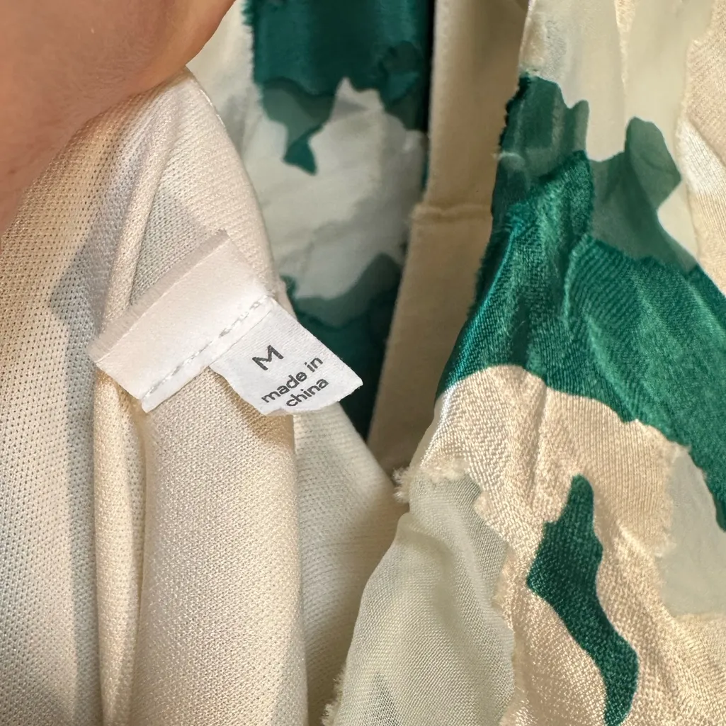 Revolve Florecita Dress in Green Cream Burnout
ASTR the Label Size M - Image 7