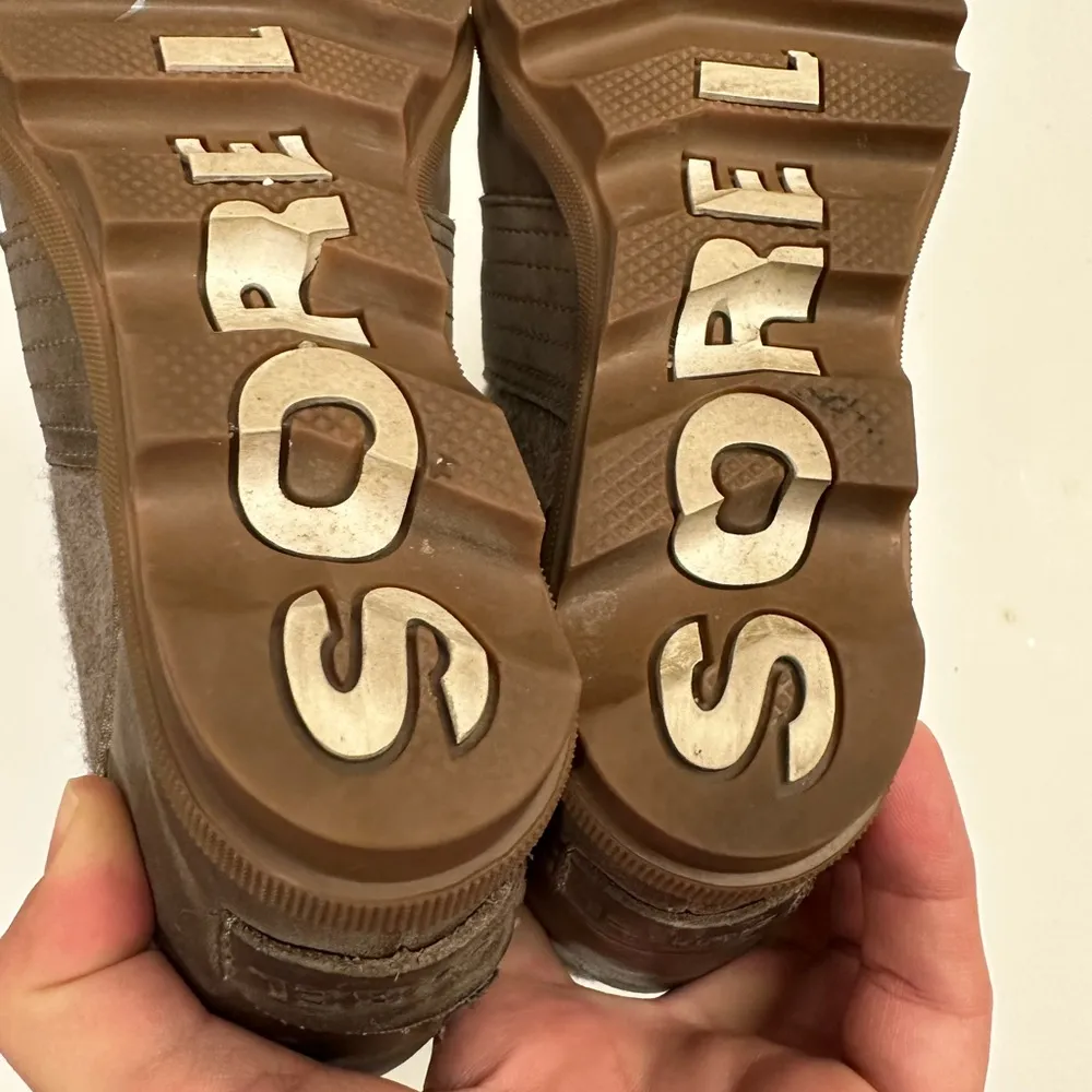 Sorel Lexie Waterproof Leather Wedge Boot Size 8.5 US - Image 12