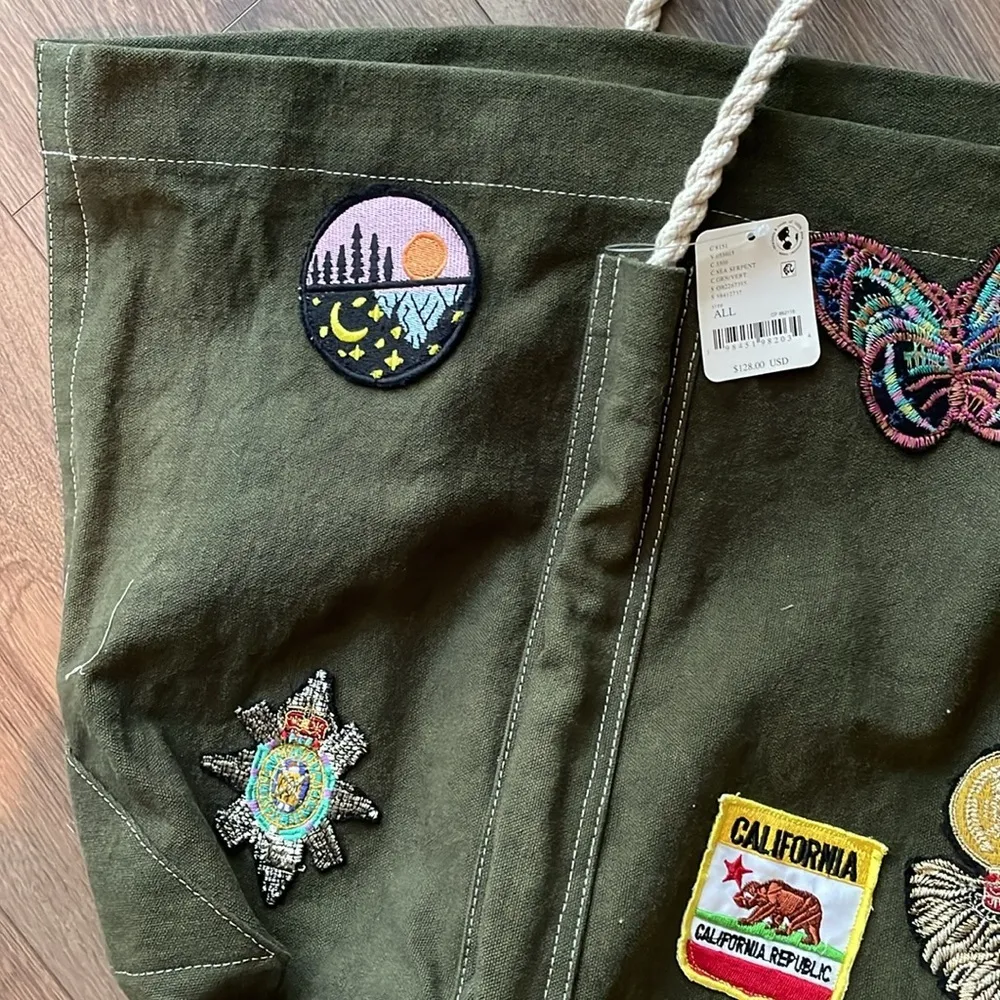 Free People  Been There Badge Tote - Image 4