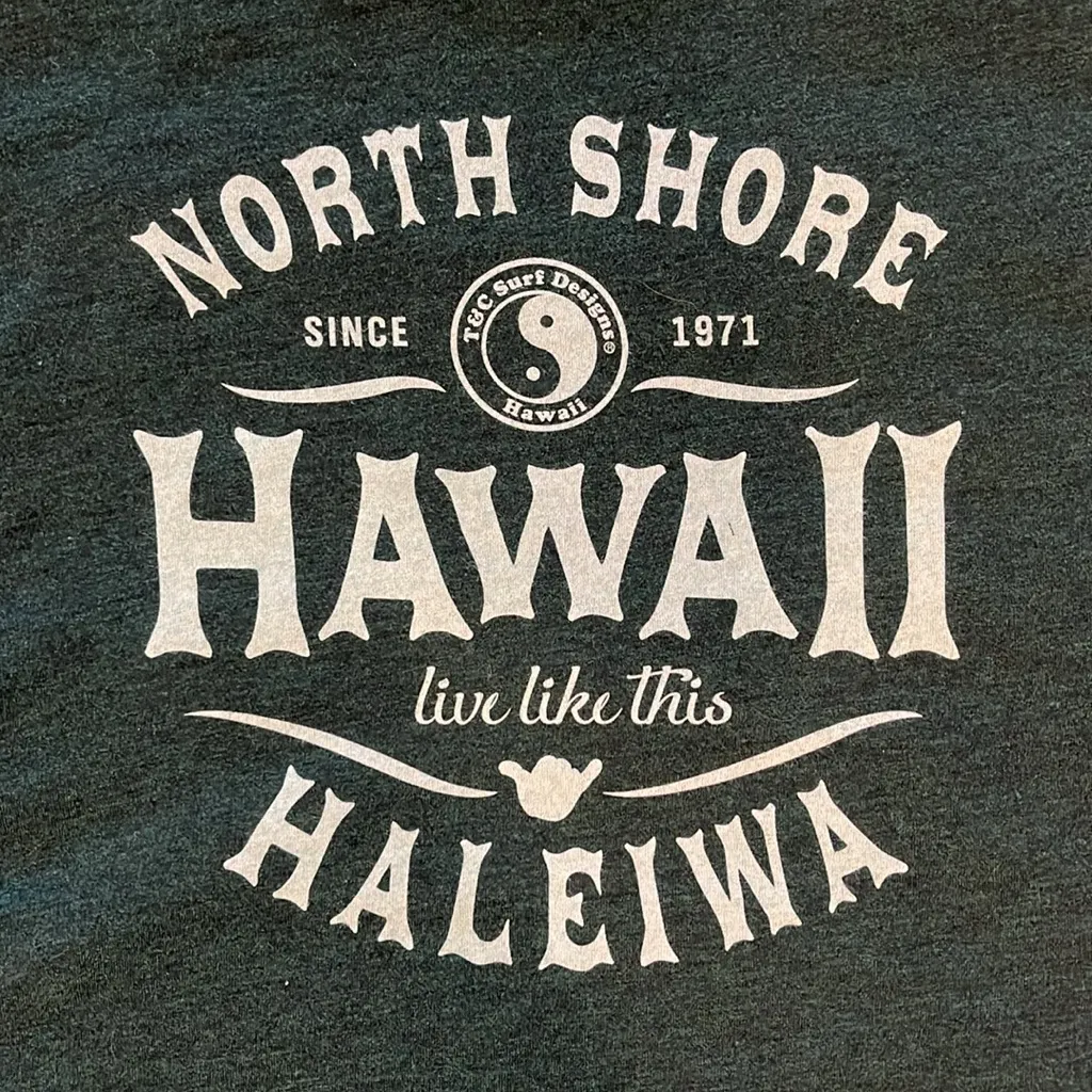 T & C Surf Designs Tank Size Small Green - Image 2