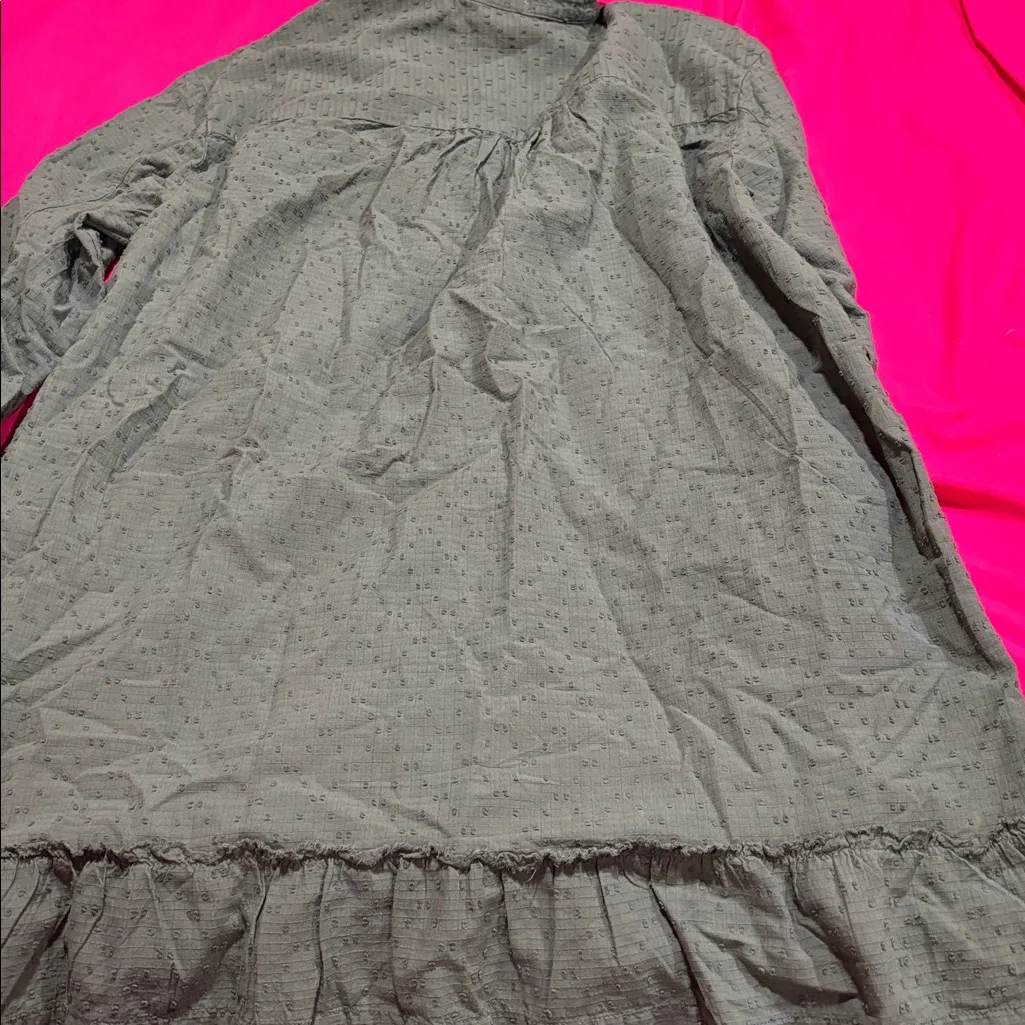 Wonderly Olive Textured Button-Up Shirt - Image 3