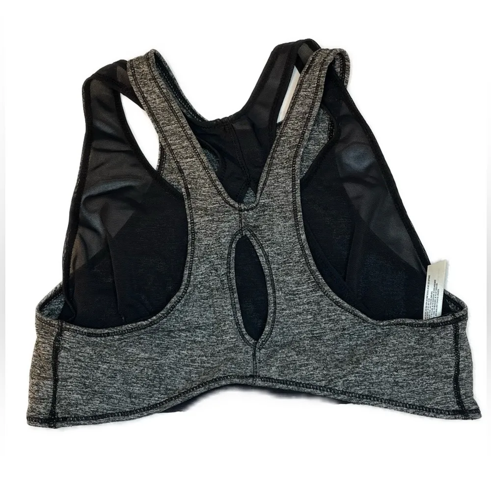 Free People Movement High Neck Mesh Layered Sports Bra Sz S - Image 2