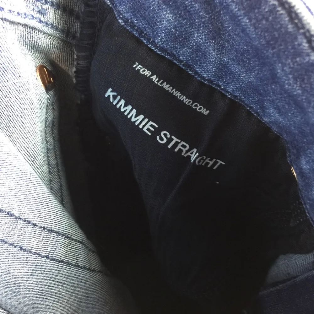 7 for all Mankind B(AIR) Kimmie Straight Size 24 - Image 4