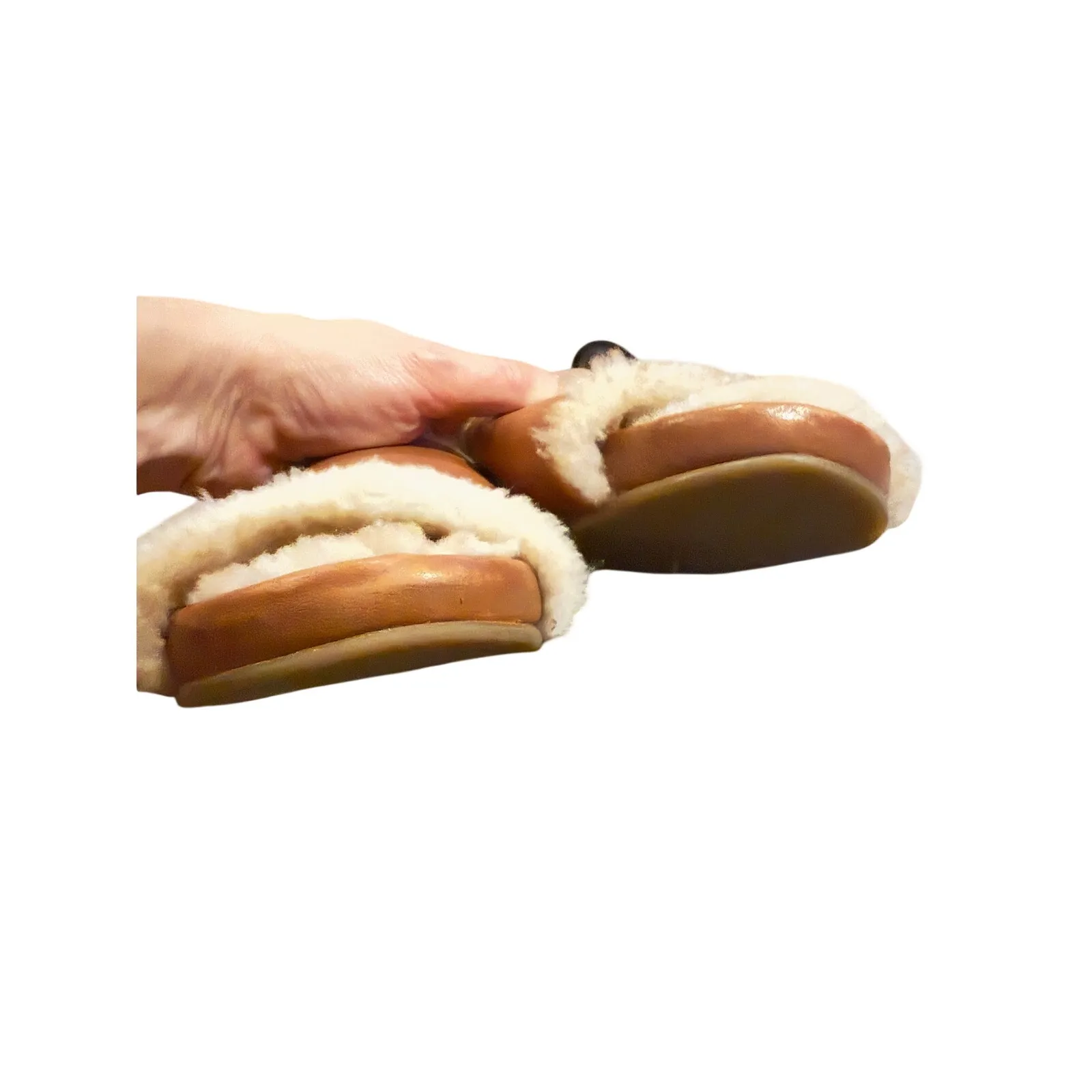 Beek Gallito Más Shearling Slide Sandals Women’s Size 9 Brown - Image 7