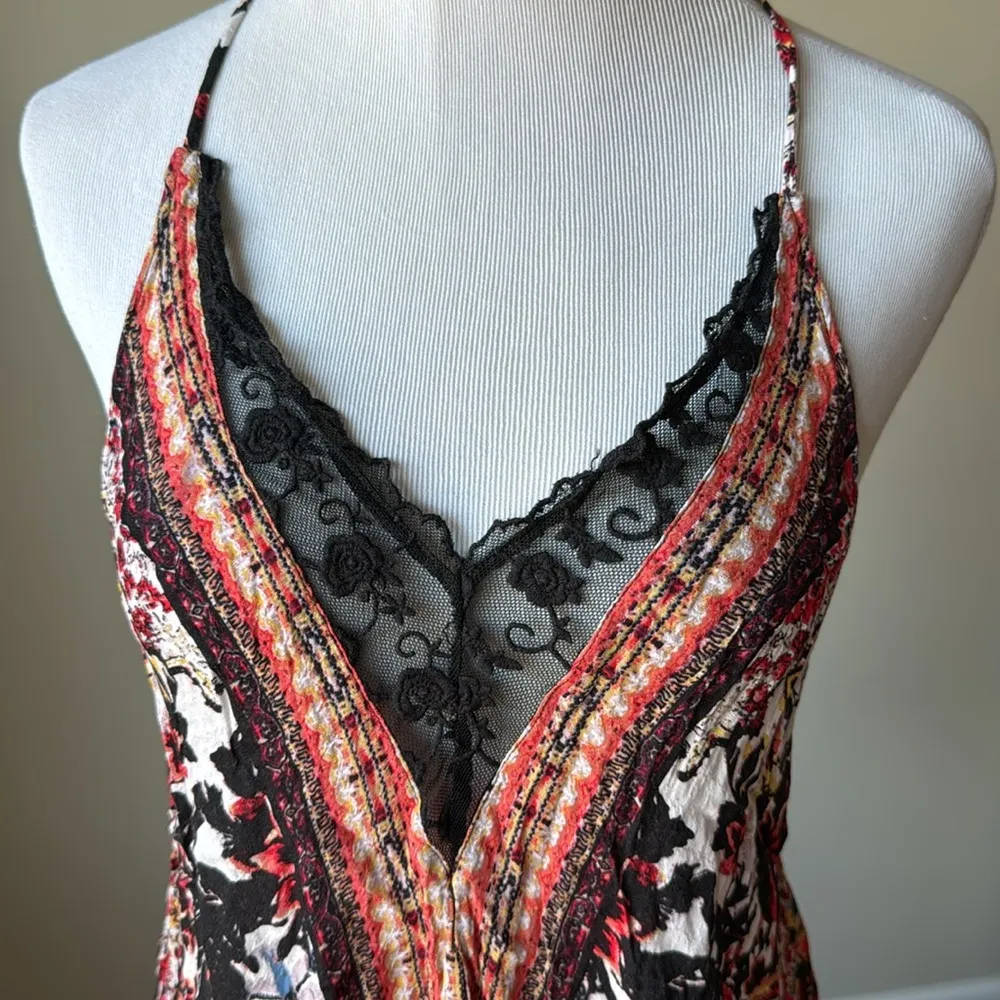 Free People Intimately Love Bird Printed Mini Dress - Image 4