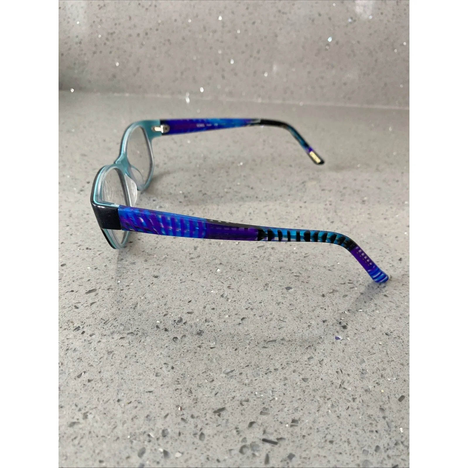 XOXO Fave Women's Full Rim 52-16-135 Black Blue BKBL Teal Eyeglasses Frames ONLY - Image 4