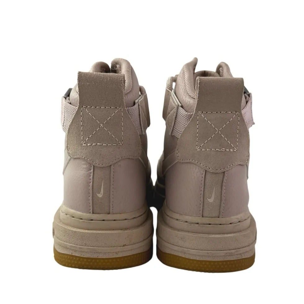 Nike Air Force 1 High Utility 2.0 Womens Pink Lace Up Athletic Sneakers Shoes 10 - Image 3