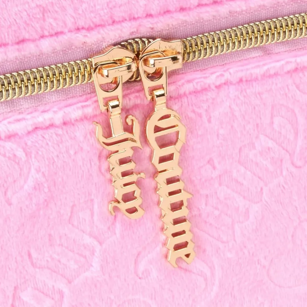 Juicy Couture Travel‎ Makeup Cosmetics Bag Toiletries Train Case Organizer - Image 11