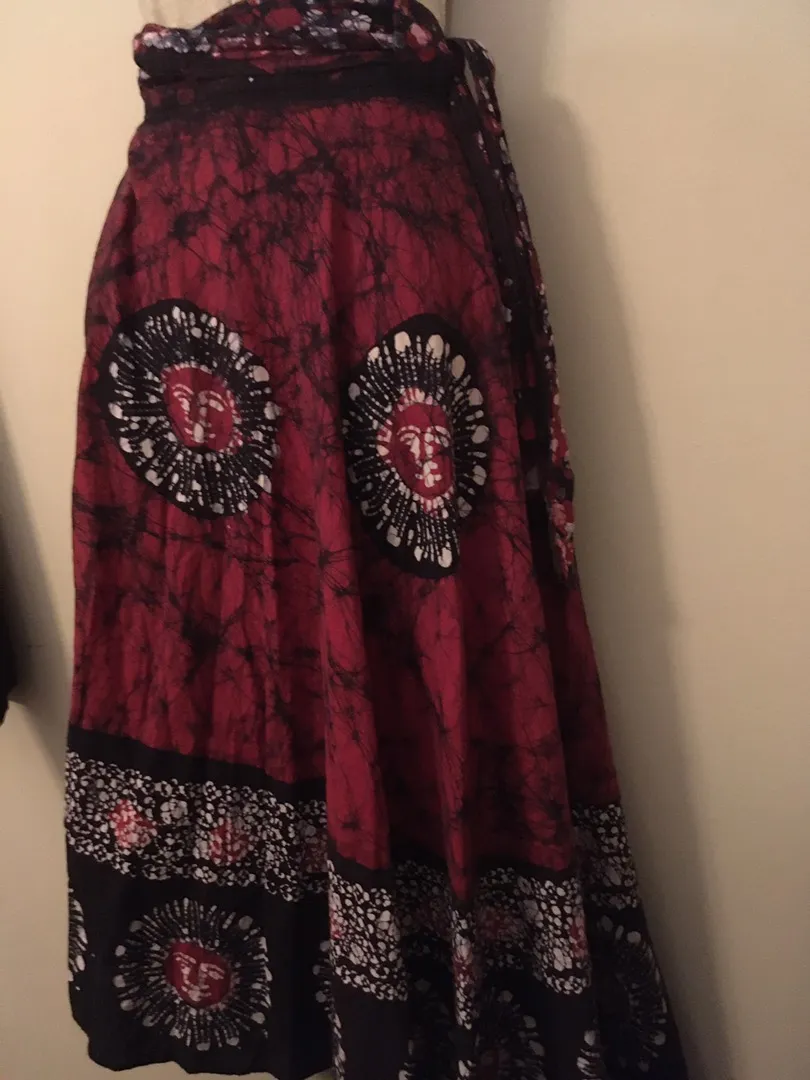 Geeta Boho Adjustable Maxi Skirt - Image 10