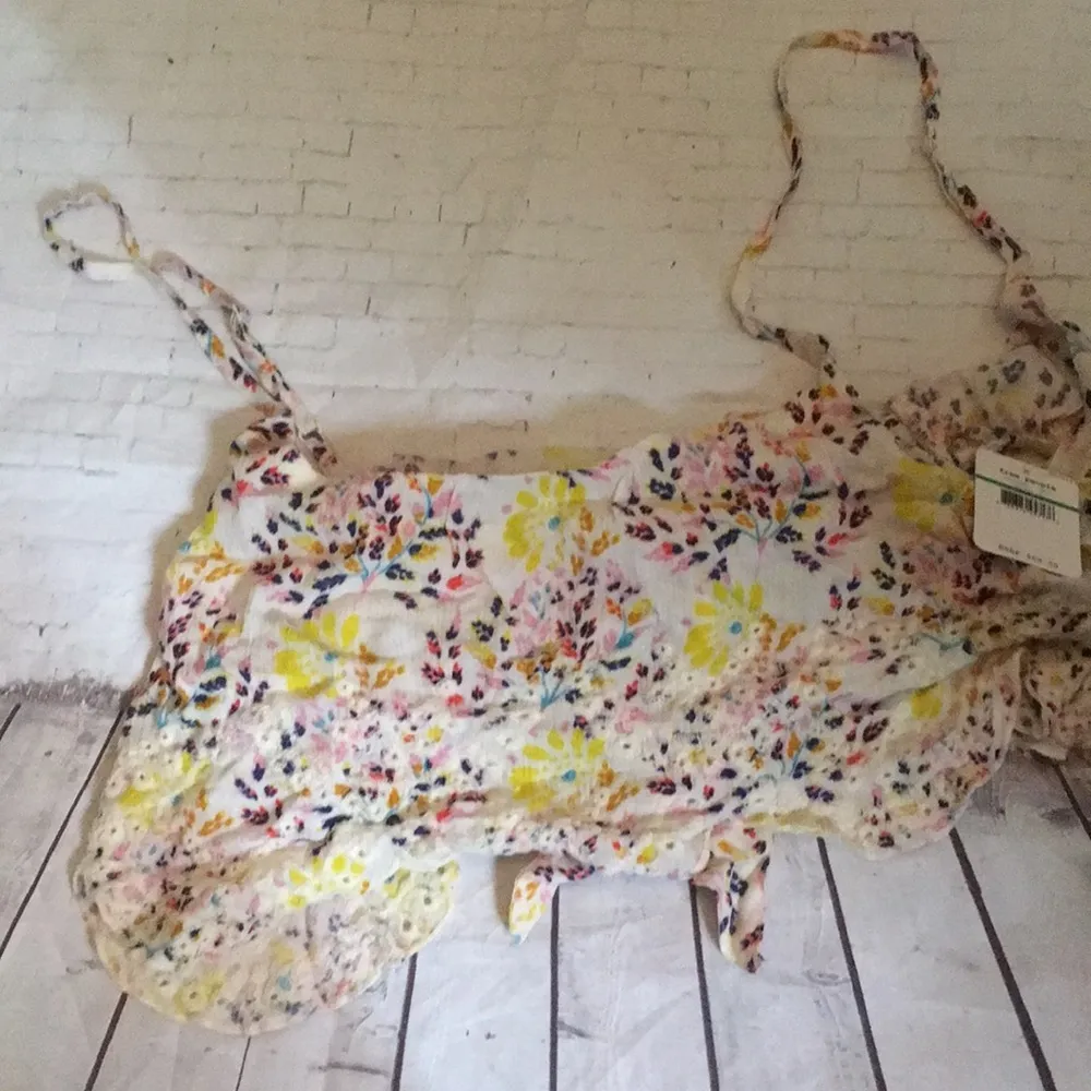 Free People Intimately Cabana Bralette Crop Top - Image 5