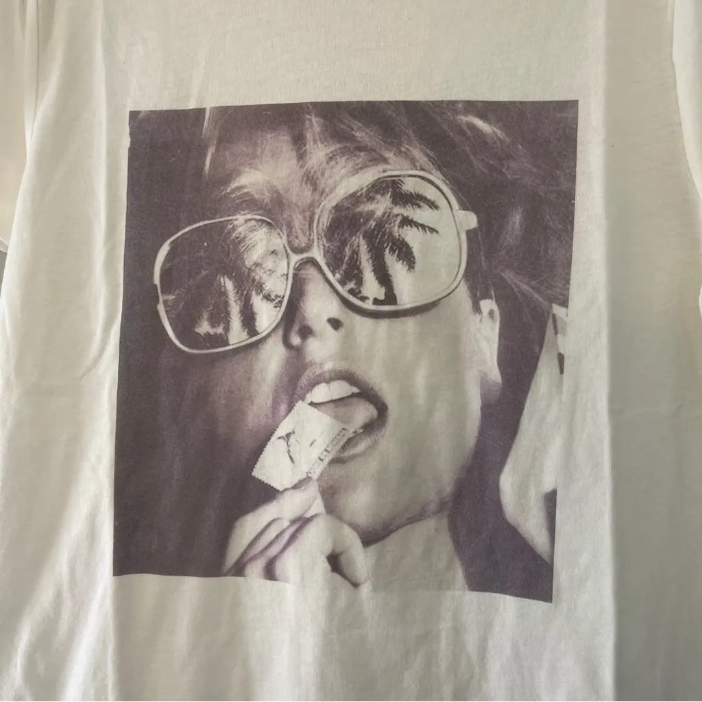 Marine Layer White Graphic Tee - Image 2