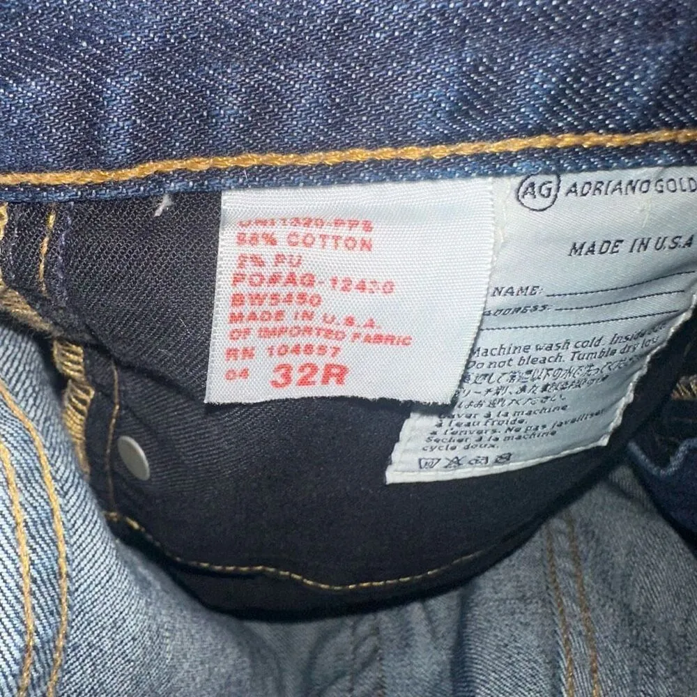 Adriano Goldschmied AG Tomboy crop size 32 jeans - Image 4