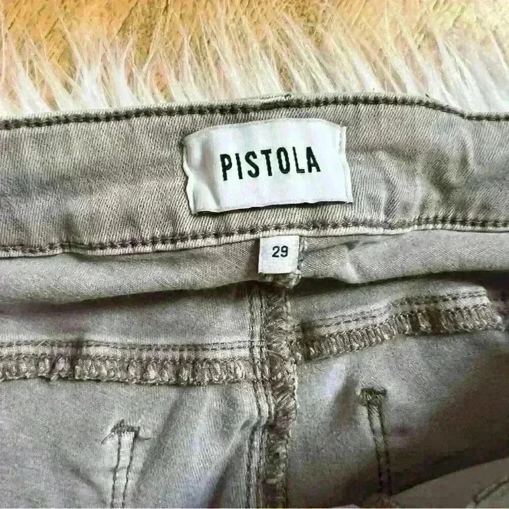 Pistola Hannah Cargo Skinny Pant 29 Khaki Tan - Image 3