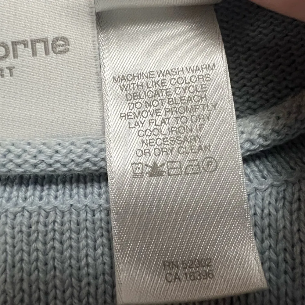 Liz Claiborne Sweater Embroidered Tree Design LizSport Vintage Women’s Large - Image 3