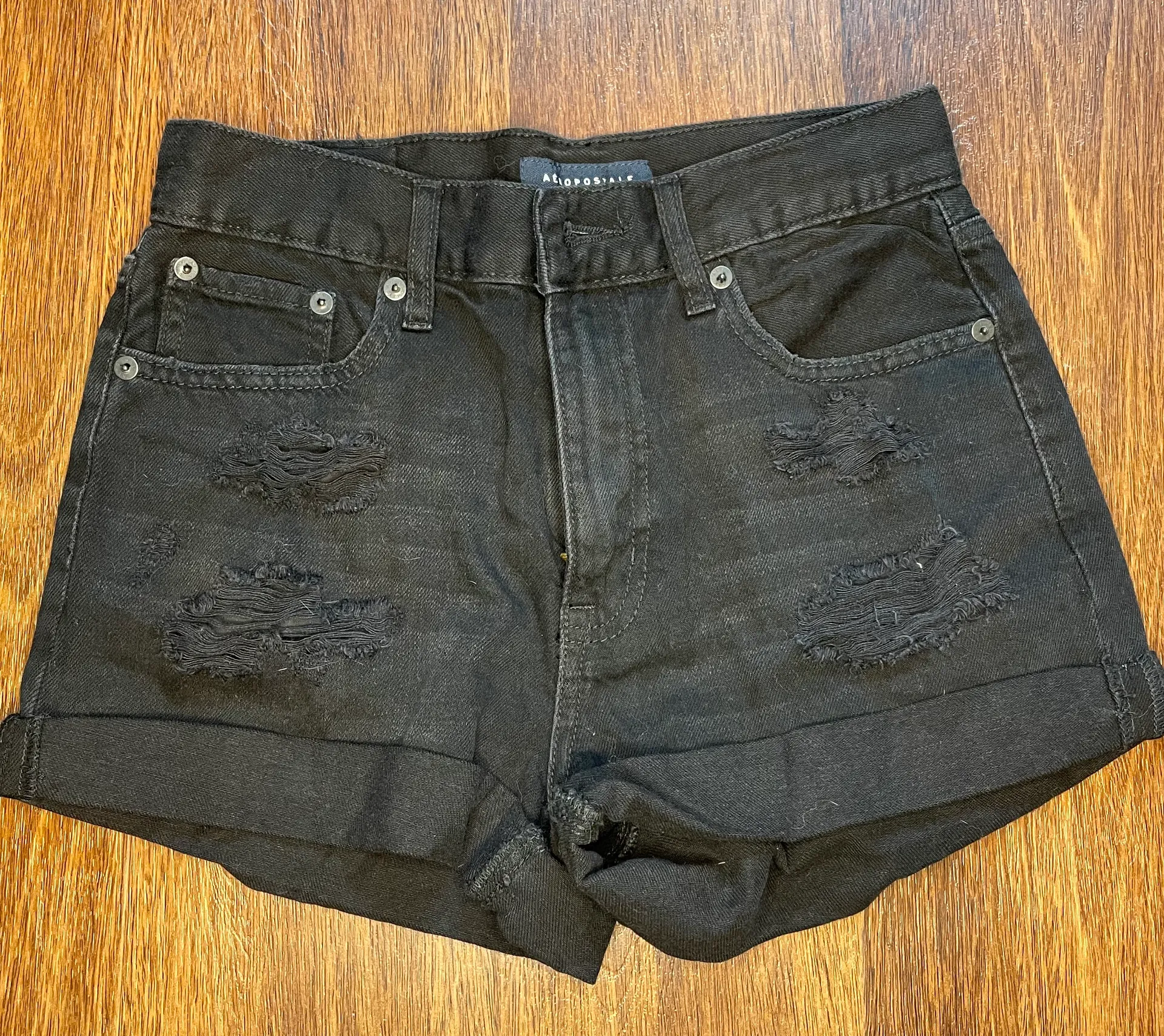 Aeropostale Black Shorts - Image 3