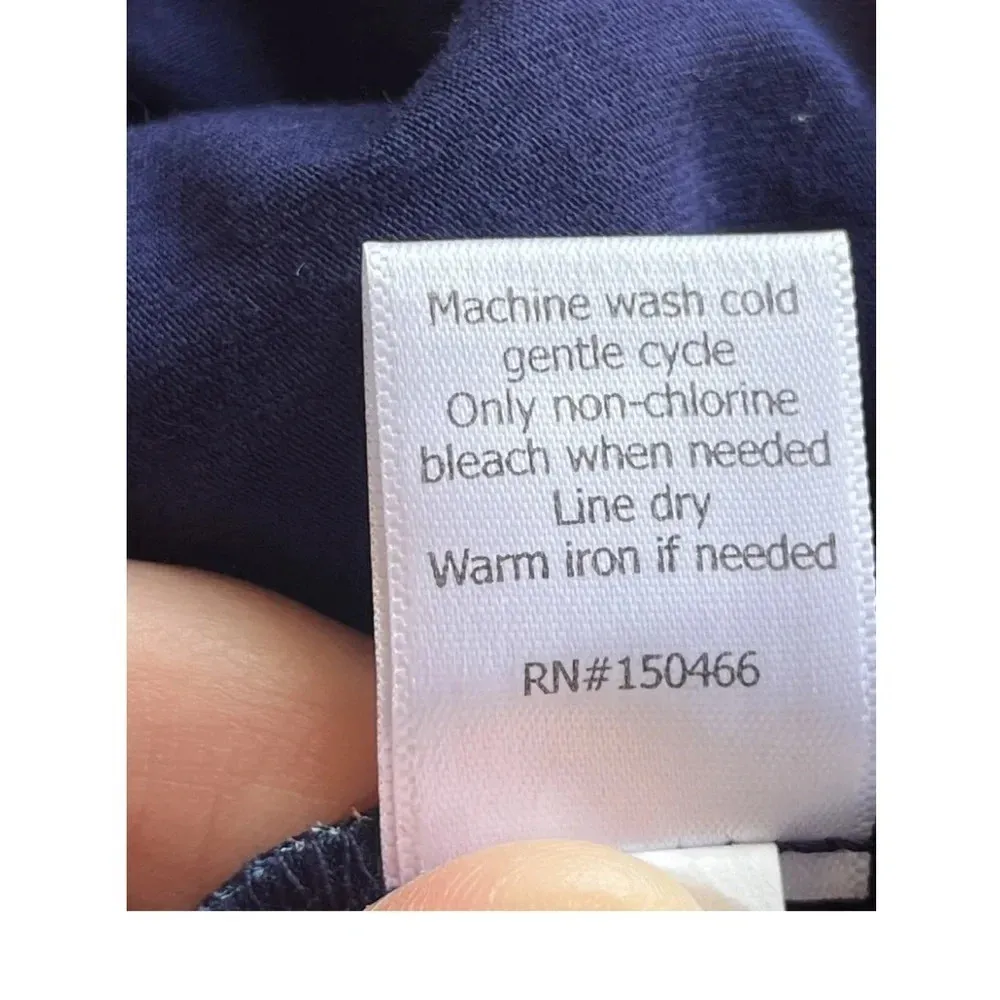 41 Hawthorn Floral Polka Dot Sleeveless Tunic Women’s S Coquette Fairy Blue - Image 8