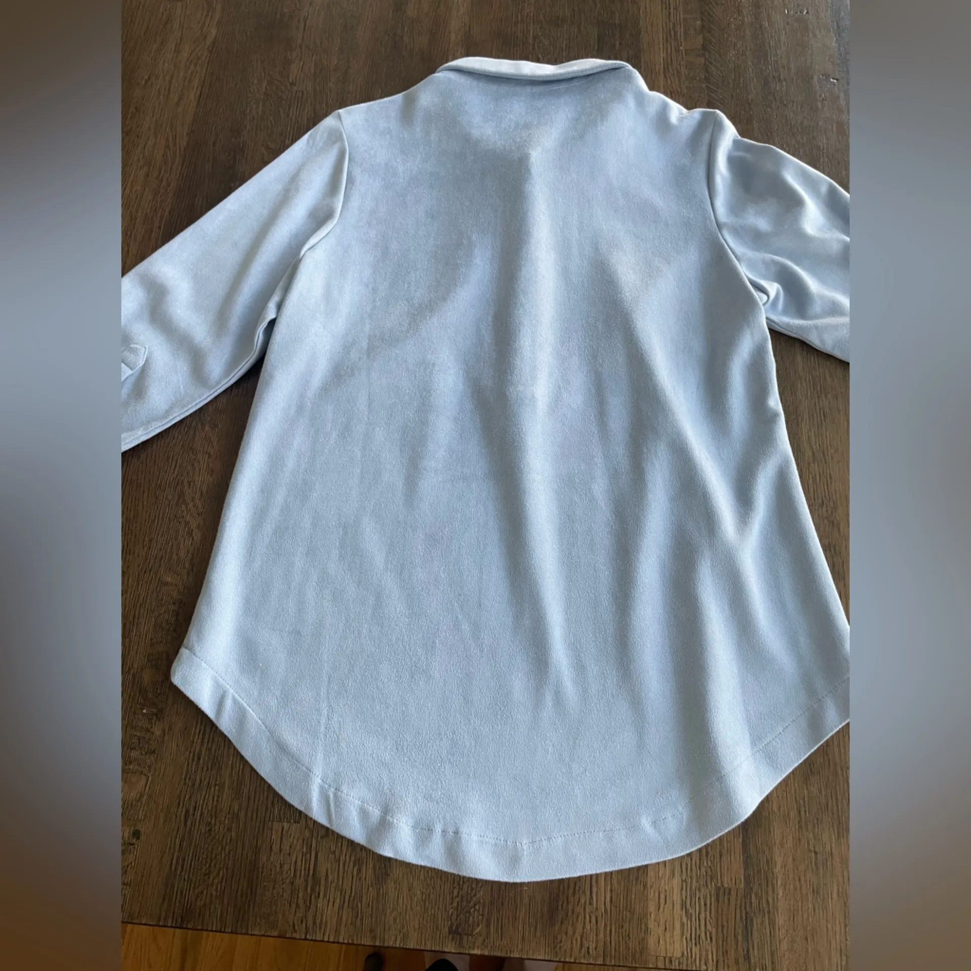 Gretchen Scott Light Blue Shirt - Image 5