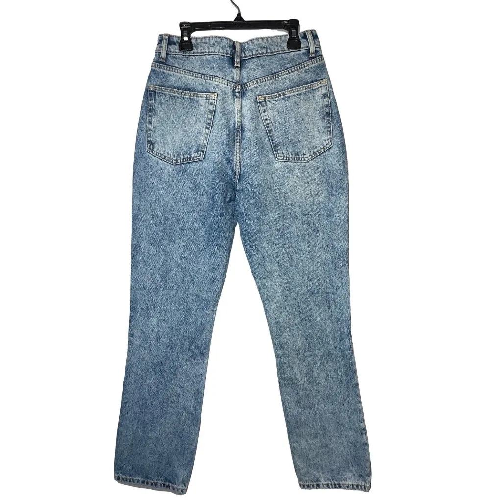 Lovers and Friends Reece High Rise Slim Straight in Harland 27 New Womens Denim - Image 6