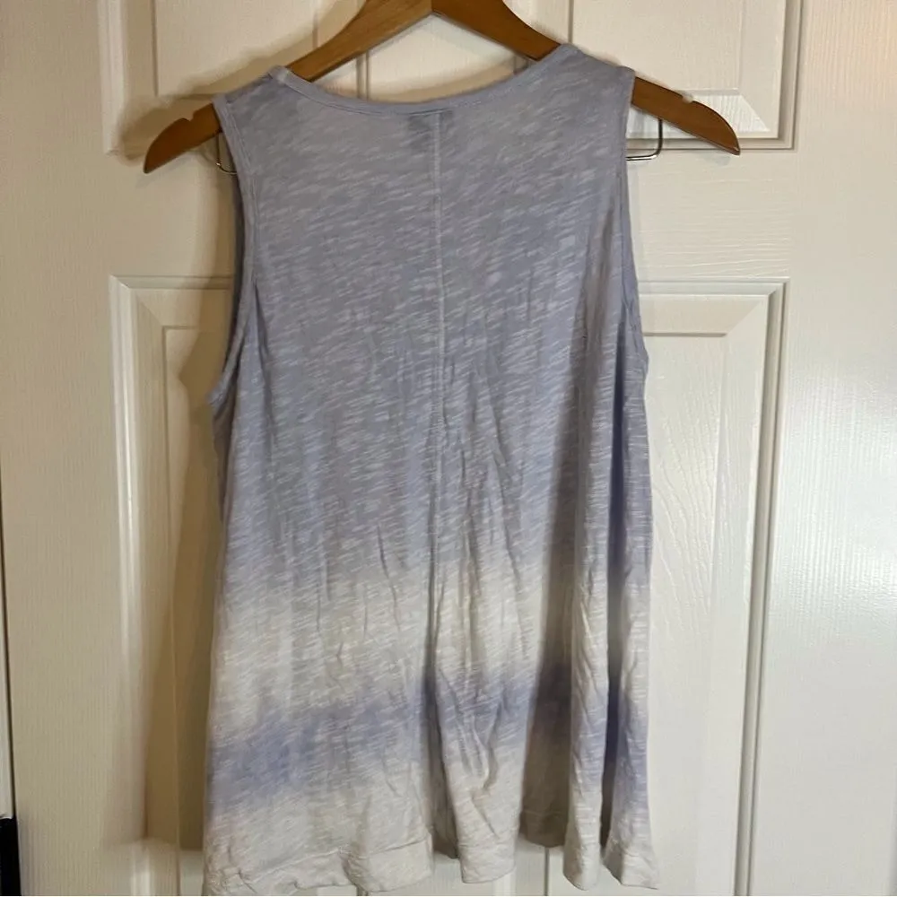 Anthropologie Left of Center Small Oversized Ombré Boho Tank, NWOT Festival Vaca - Image 2