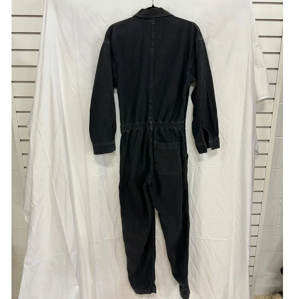 Surplus by Citizens of Humanity Cotton Marta Utility Jumpsuit Black Women Size S - Image 4