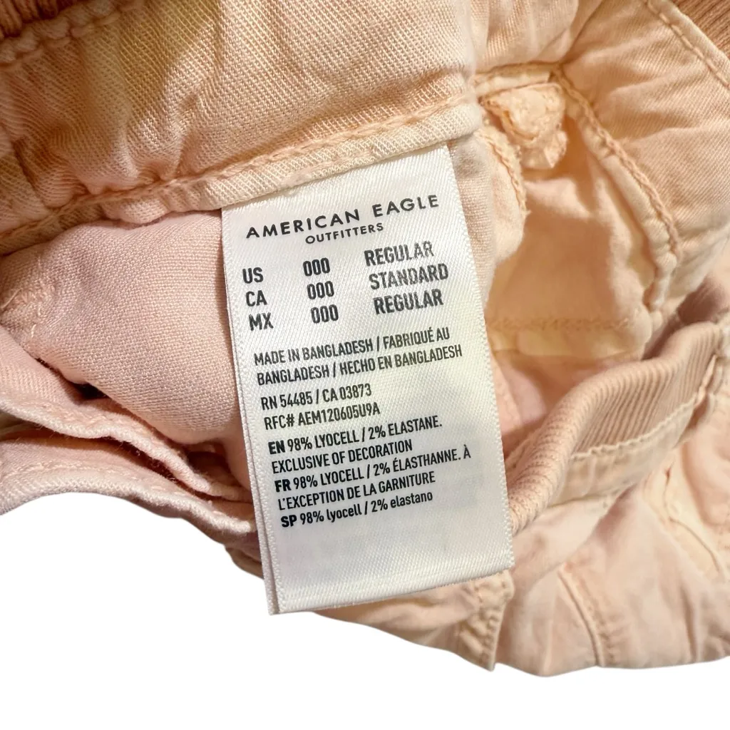 American Eagle Women’s Baggy Cargo Pants size 000 - Image 3