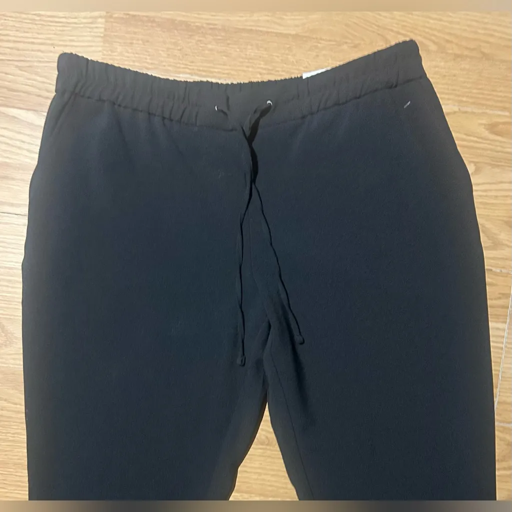 Liz Claiborne women's Large pull-on straight-leg elastic waist black pant NWT - Image 5