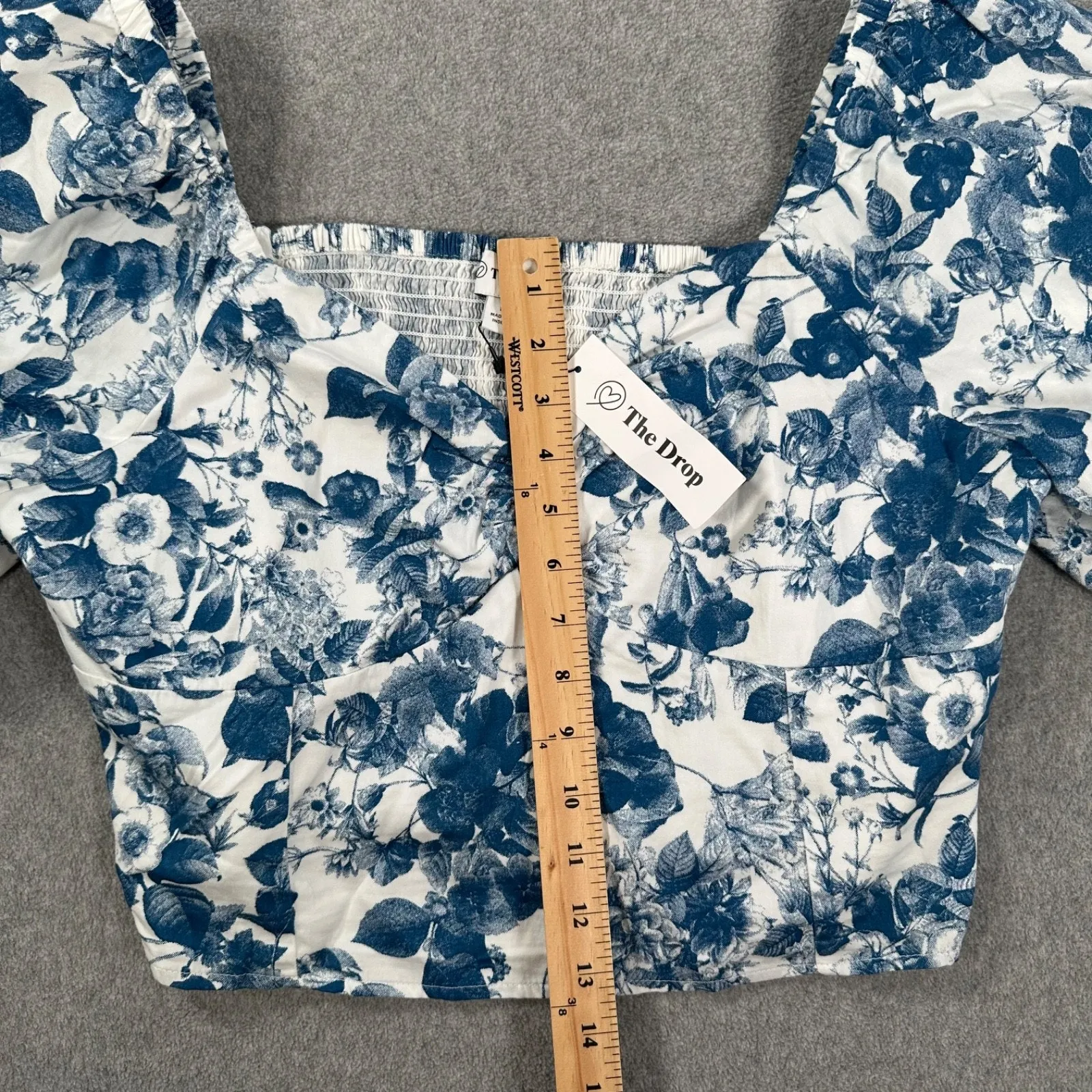 The Drop Annie Sweetheart Neckline Puff - Image 6